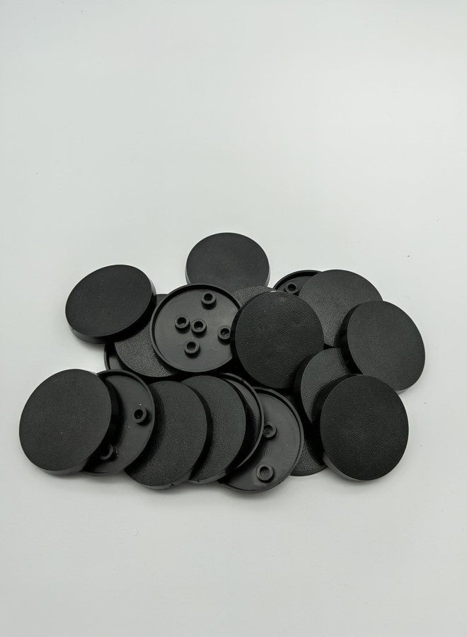 WAR Base WEST Lot of 20 40mm Round Bases for Warhammer 40k & AoS Games Workshop Wargame Bitz - Image 1